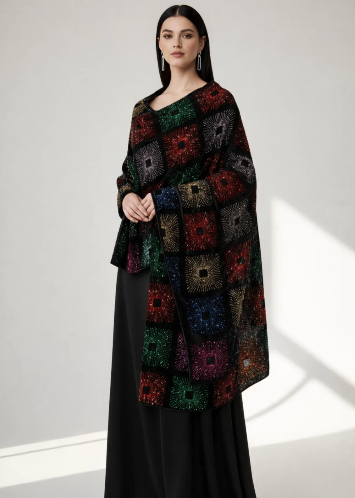 TakMak Shawl - Black